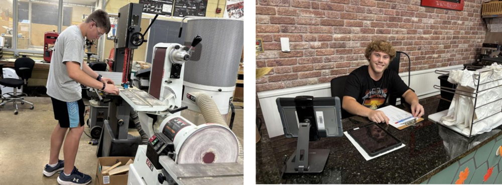 Hedgesville High School's Mark Hunter and Musselman High's Joshua Drake