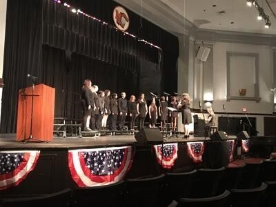 Hedgesville High School's choir