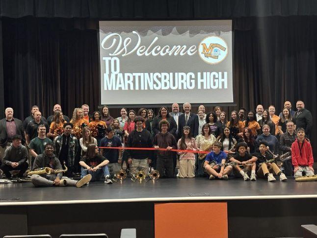 picture of students on a stage