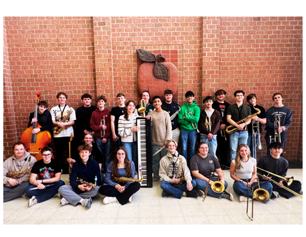 The 2026 West Virginia Honor Jazz Band from Musselman High