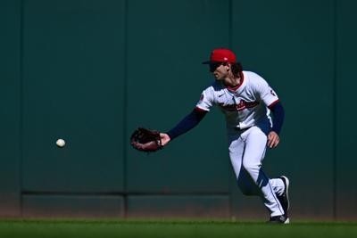 Cleveland Guardians center fielder Chase DeLauter