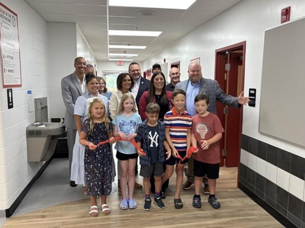 Tomahawk Intermediate celebrated the new wing with a ribbon cutting on Tuesday.