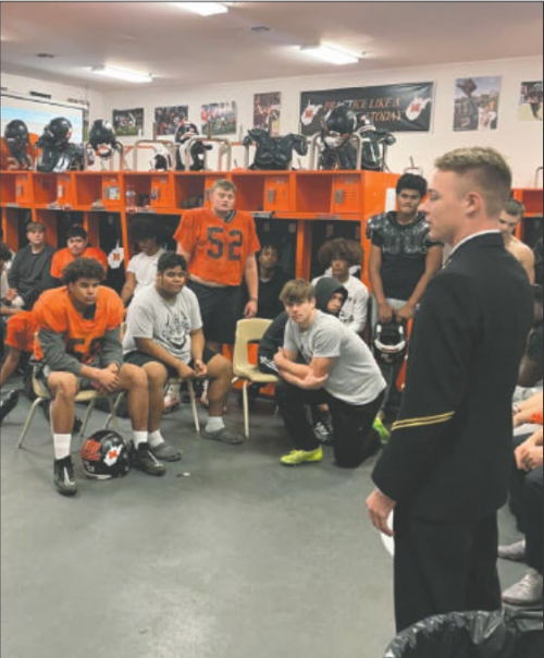 Nicholas Shirley from the Naval Academy