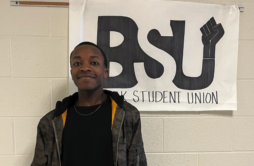 image of equity and inclusion spotlight featuring shalom masiya, a junior at musselman high school