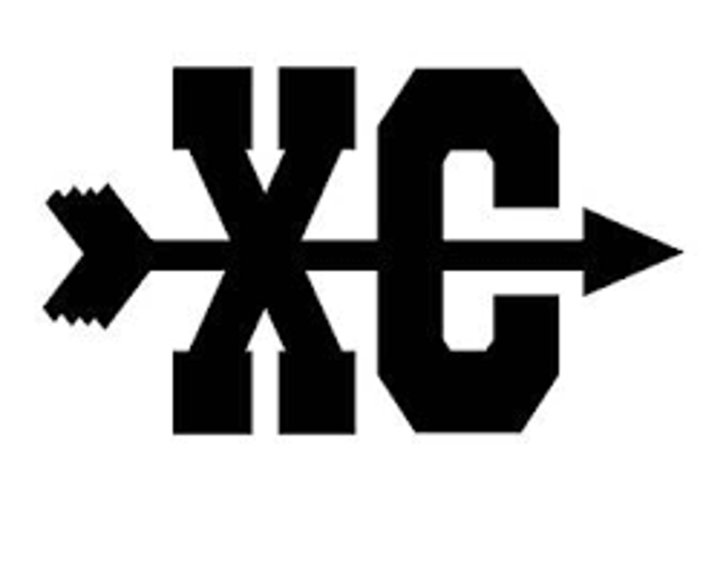 and X and C with an arrow throught it to represent cross country