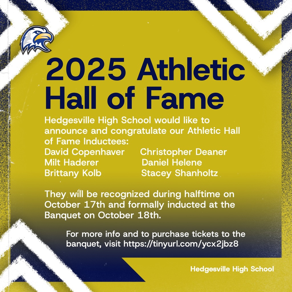 Athletic Hall of Fame Inductees