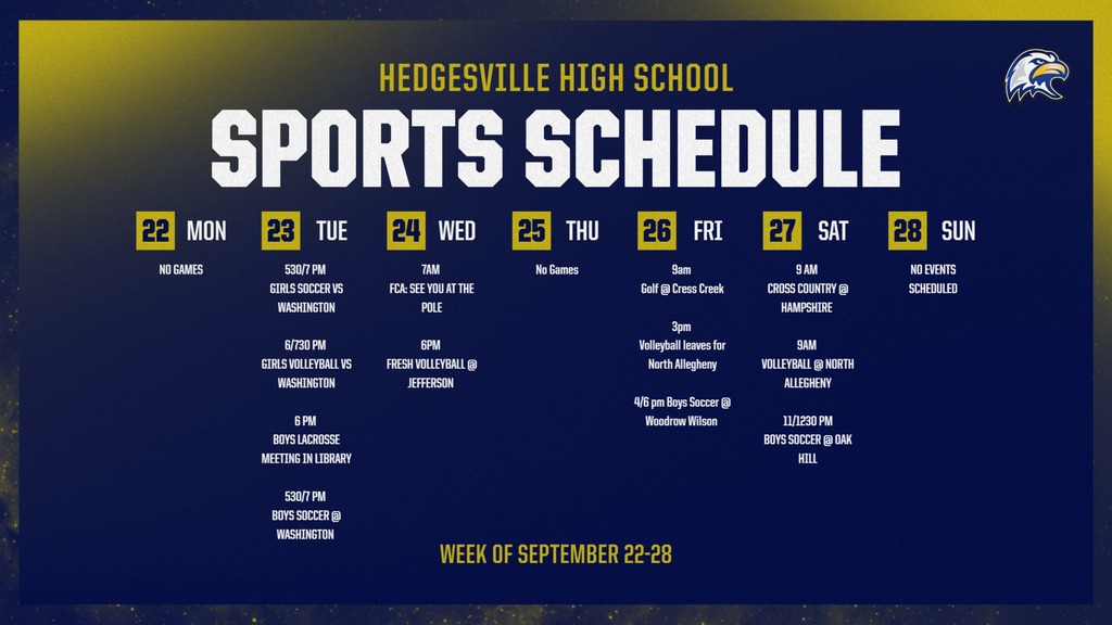 Week 9/22-9/28