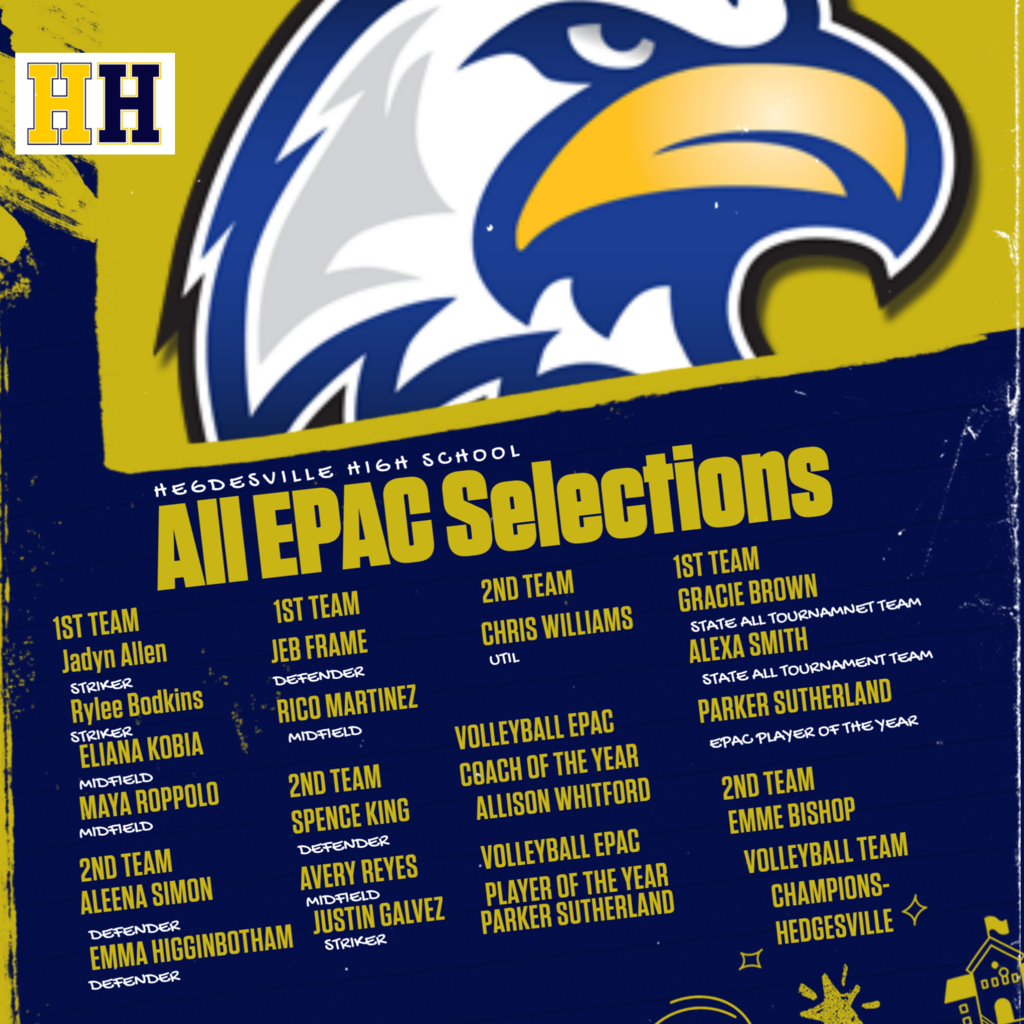 ALL EPAC TEAM SELECTIONS