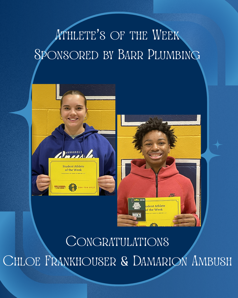 Chloe Frankhouser & Damarion Ambush Athlete's of the Week