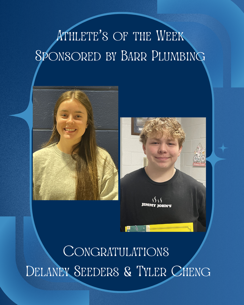 Athletes' of the Week Delaney Seeders & Tyler Cheng