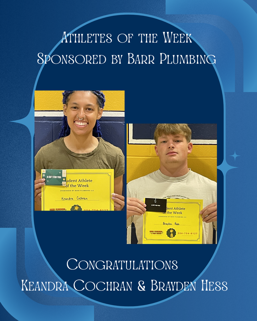 Athletes of the Week Keandra Cochran and Brayden Hess