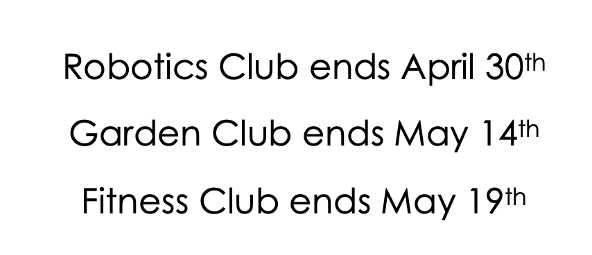 clubs ending 