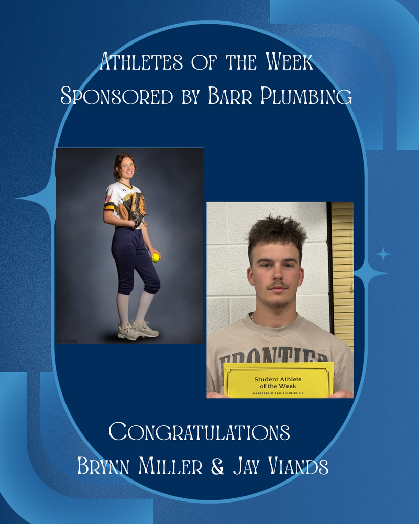 Athletes' of the Week Brynn Miller & Jay Viands