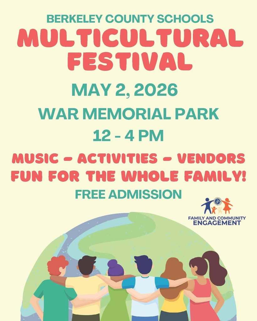 image of multicultural festival flyer. full description in caption.