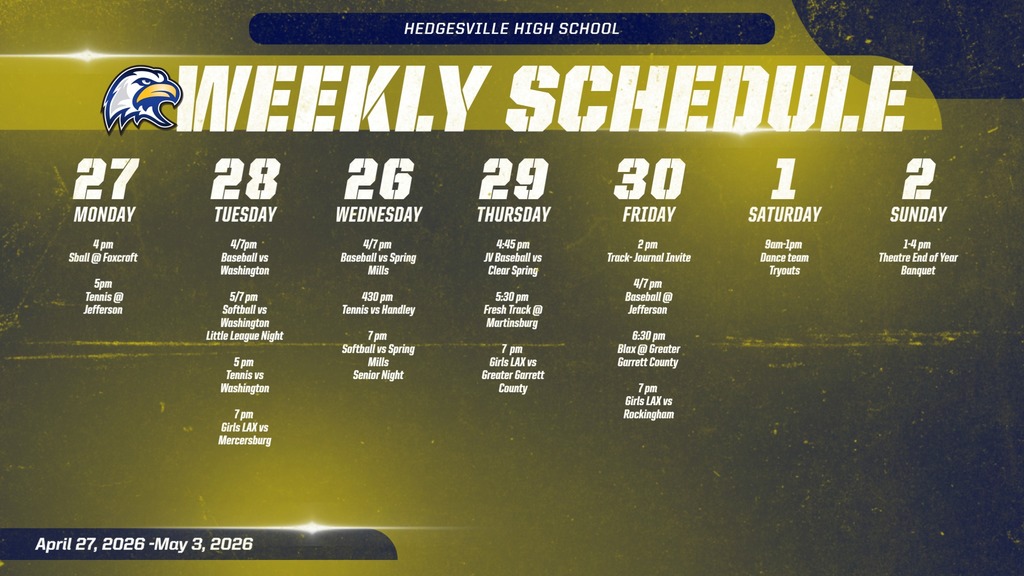 Week 4/27-5/3