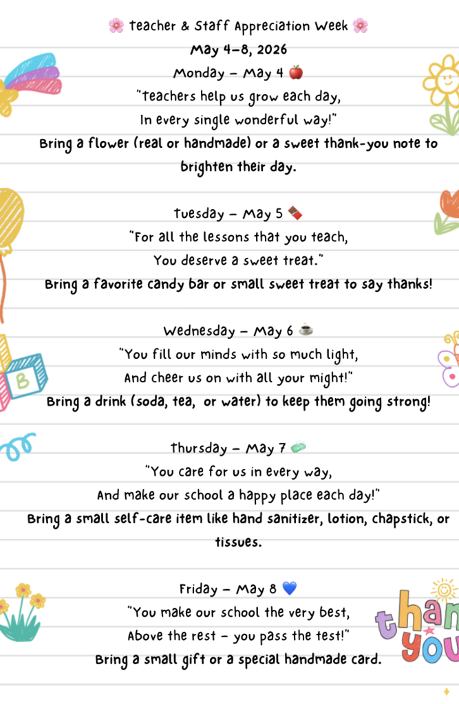staff appreciation week info
