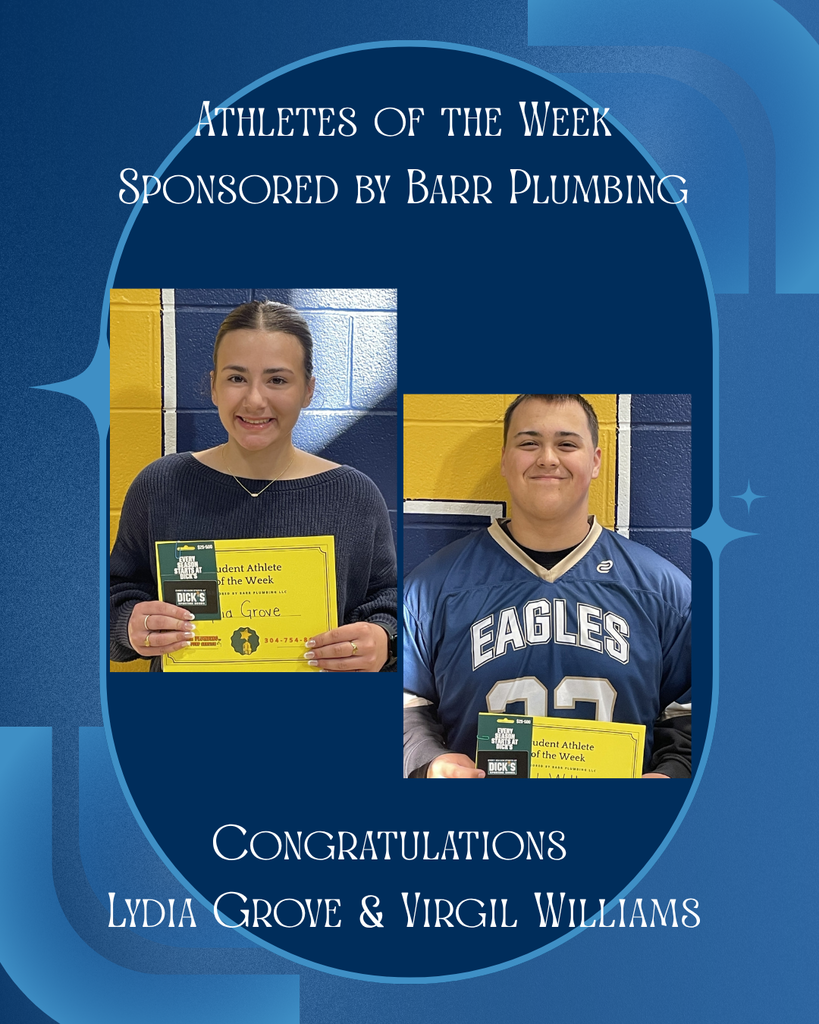 Athletes of the Week Lydia Grove and Virgil Williams