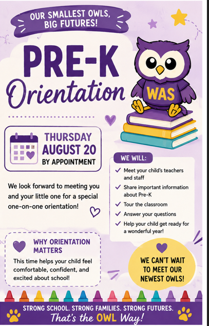 Pre K Orientation