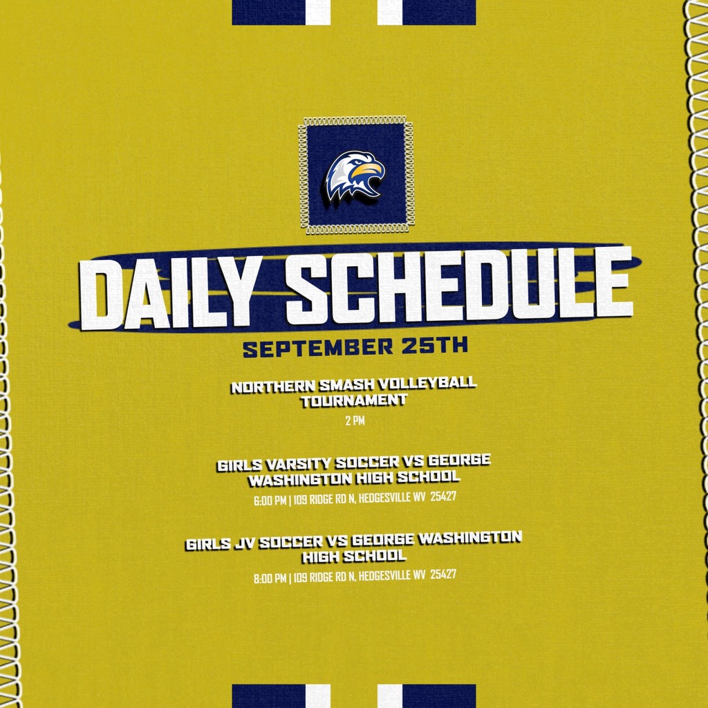 9.25.26 schedule