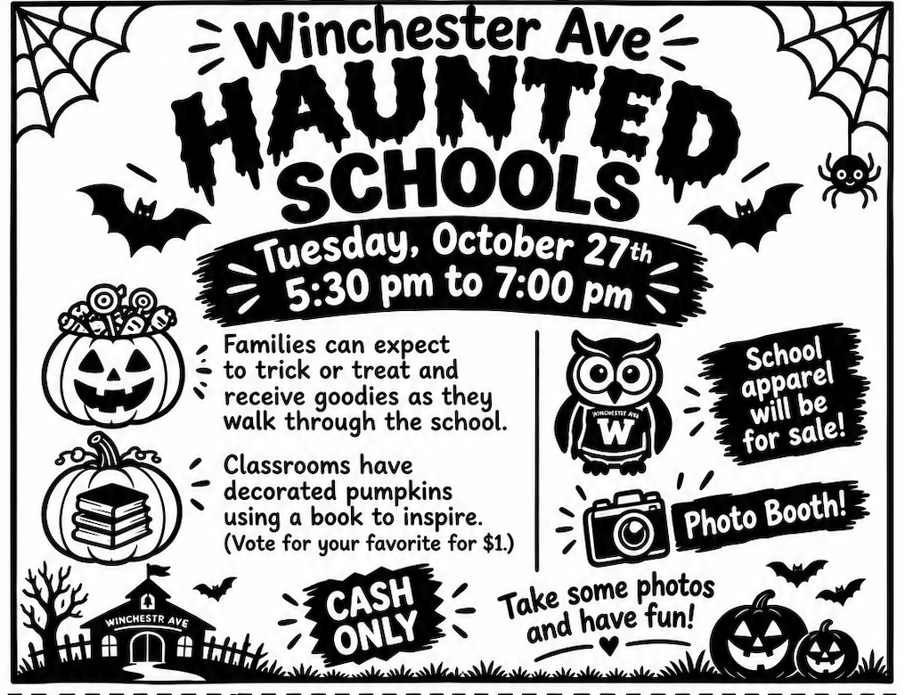 Haunted School flyer