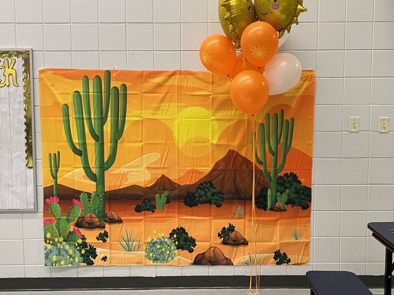 a picture of the photo booth backdrop