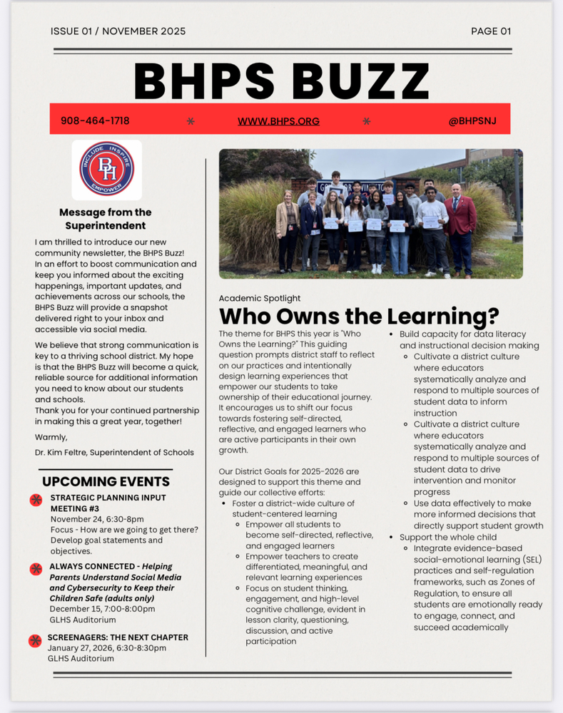 BHPS Buzz
