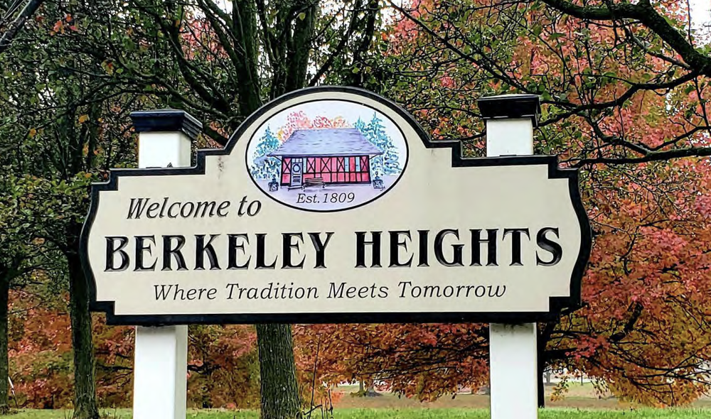 Berkeley Heights Sign - Where Tradition Meets Tomorrow
