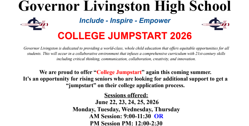 College Jumpstart