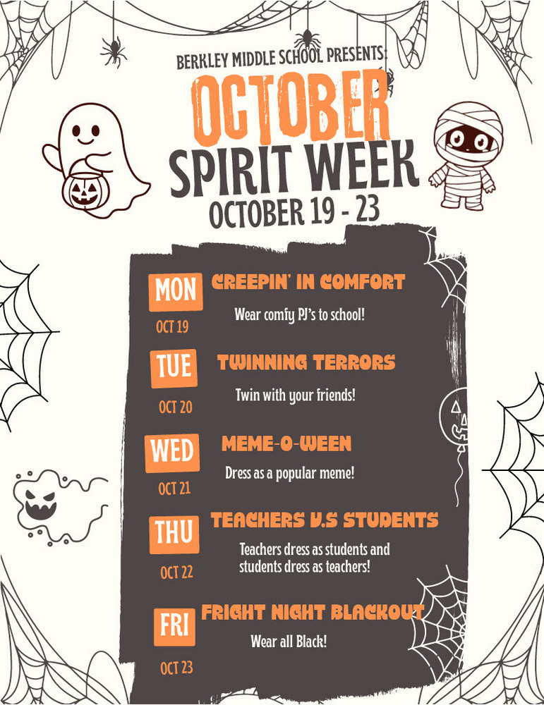 BMS Spirit Week