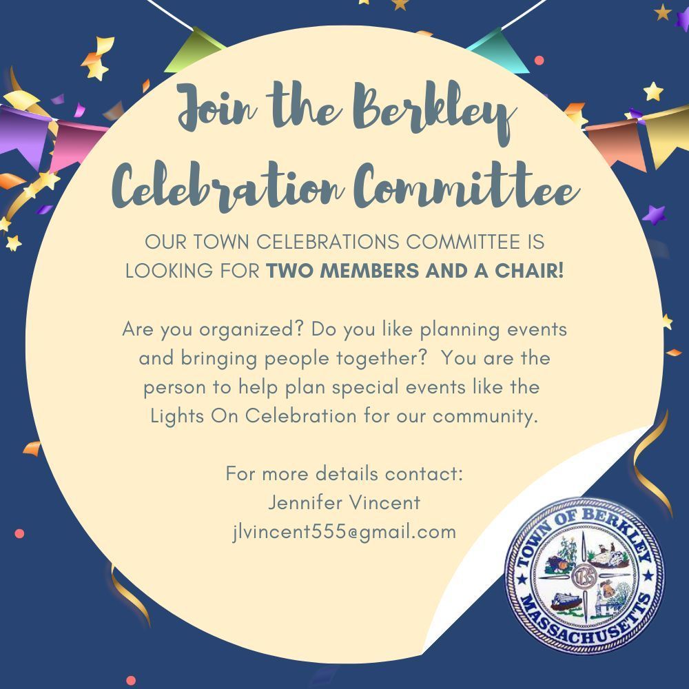 Join the Celebrations Committee
