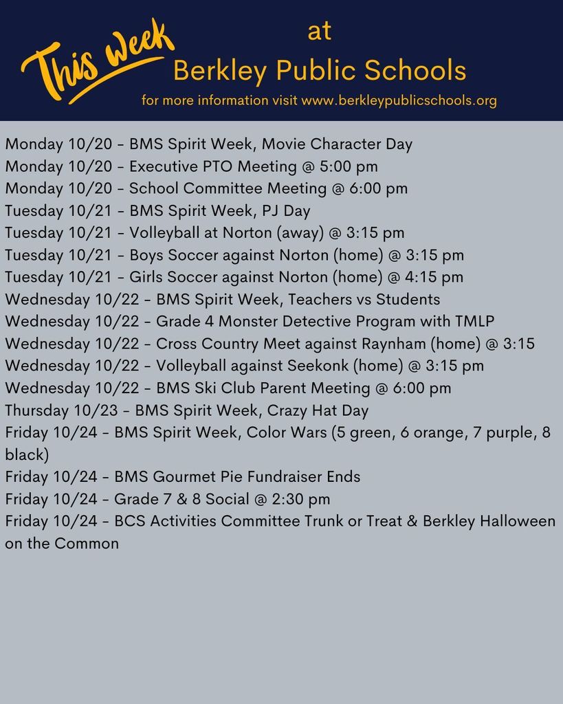 This Week at BPS