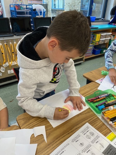 Leaf Rubbings with Ms. Lindsay