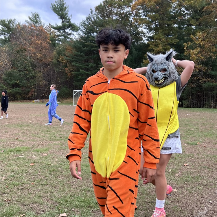 Halloween costume practice 