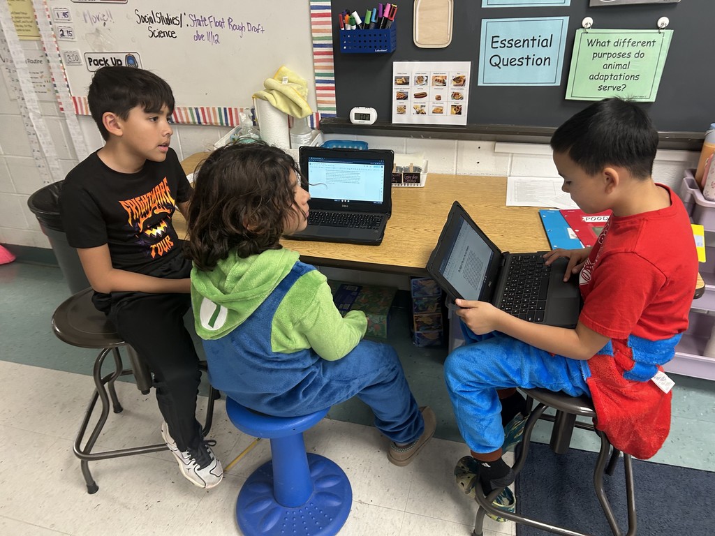 Halloween Writing with Ms. Lucius' Class