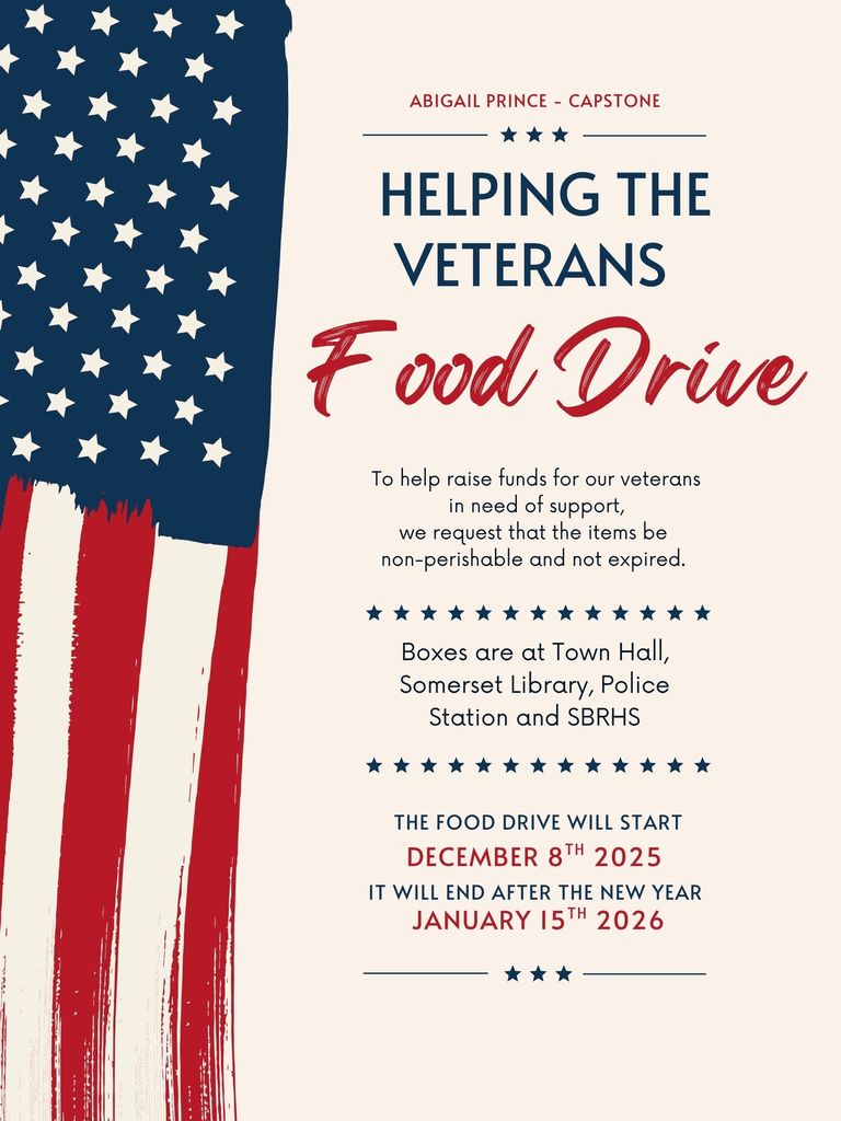 Food Drive for Veteran's