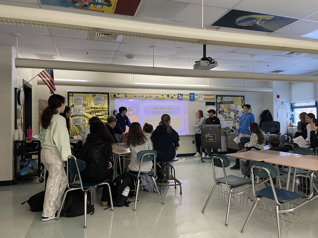 Grade 8 Student Debates