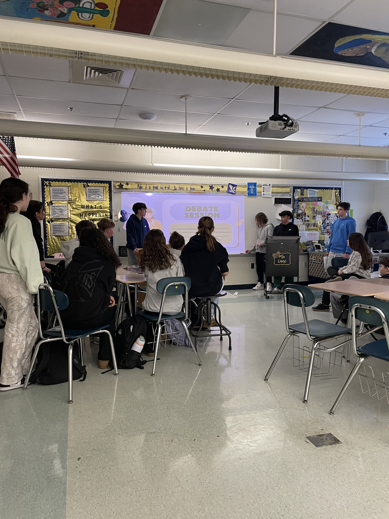 Grade 8 Student Debates