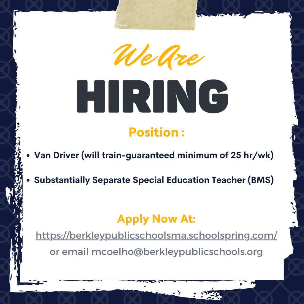 We are hiring