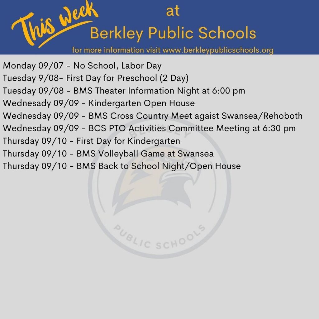 This Week at BPS
