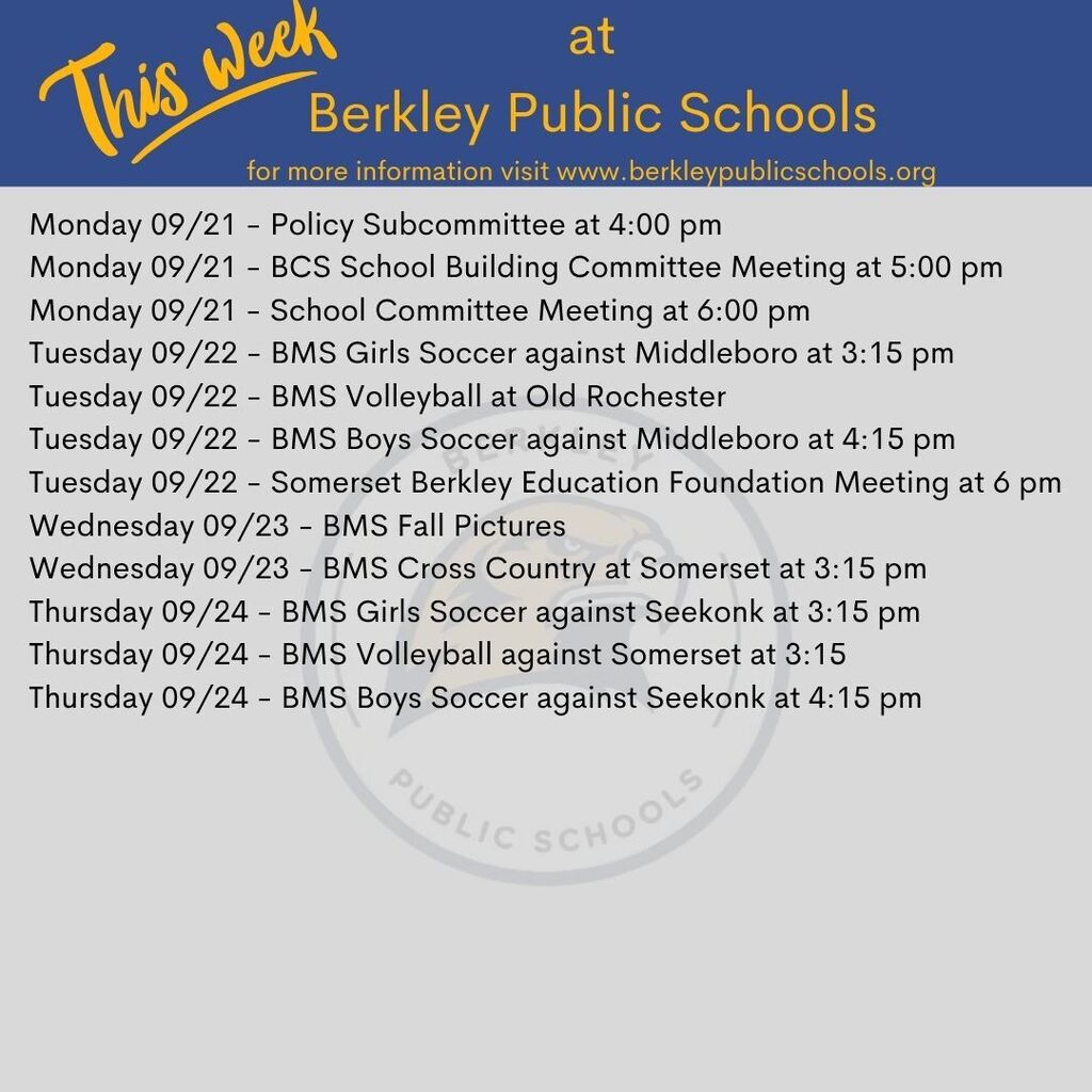 This Week at BPS