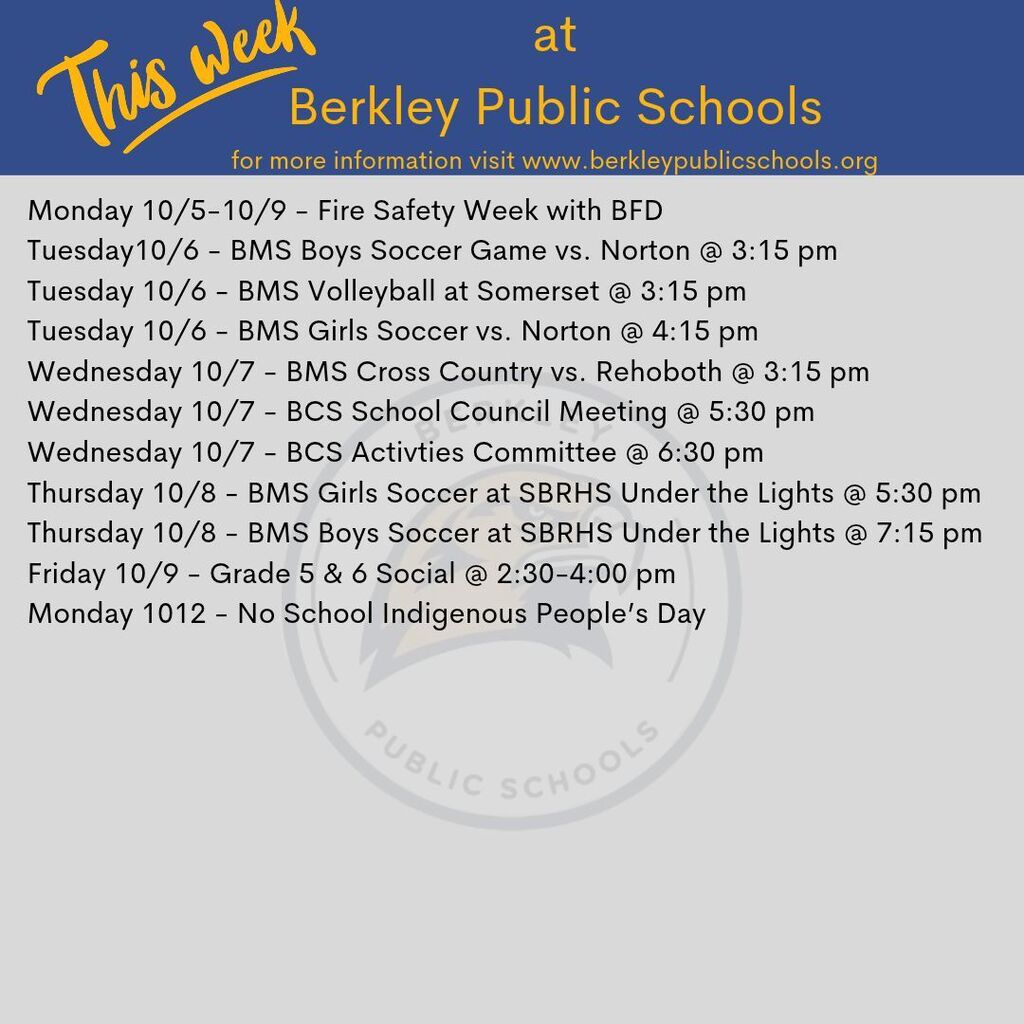 This Week at BPS