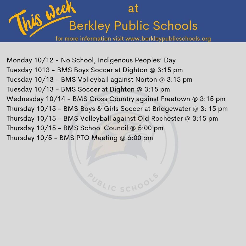 This Week at BPS
