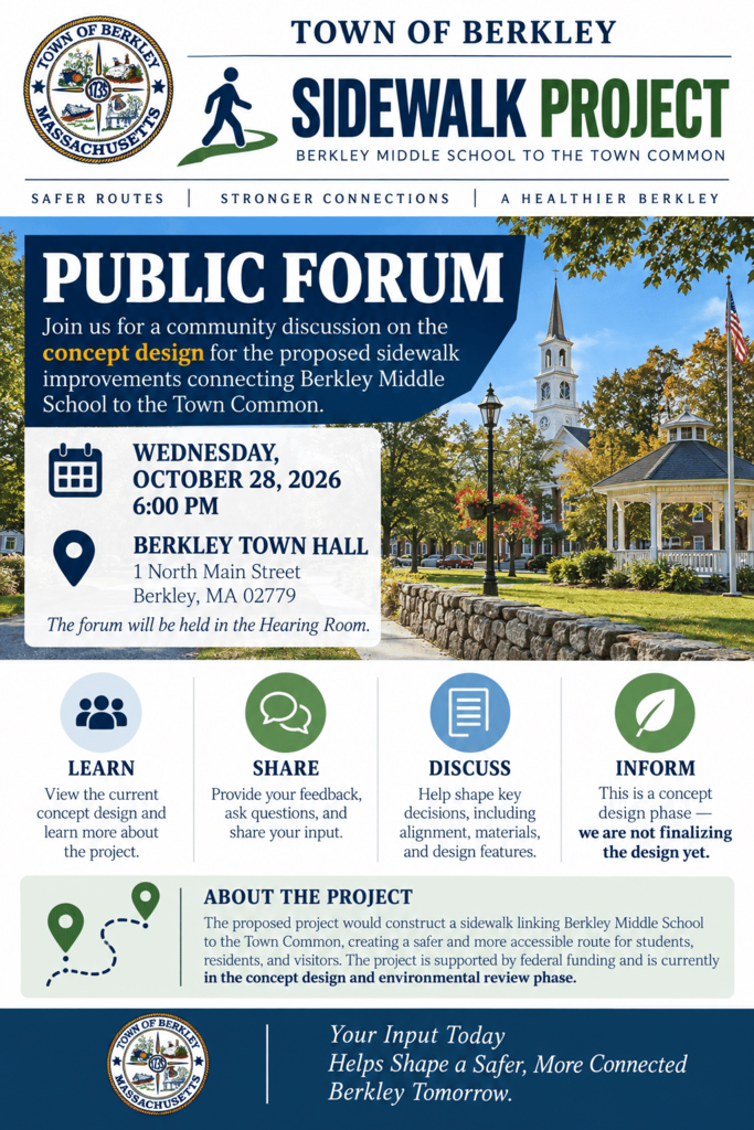 Sidewalk project public forum