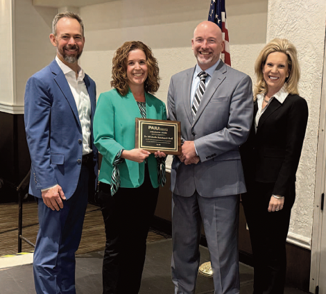 Spotlight:  Dr. Michelle Reichard-Huff Receives PAIU Ambassador Award 