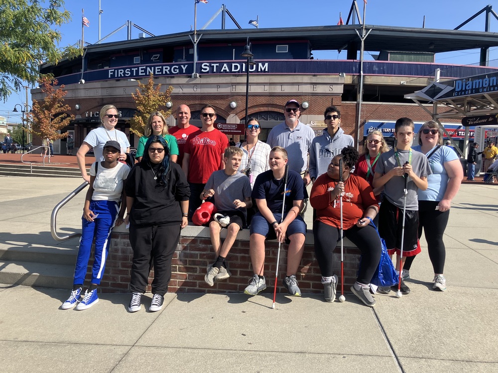 O&M Students at Reading Fightin Phils Game