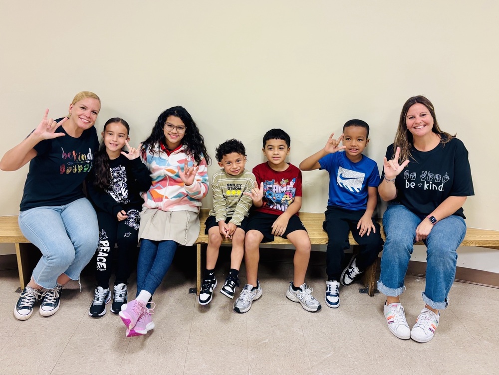 Students and Teachers at Tyson Schoener