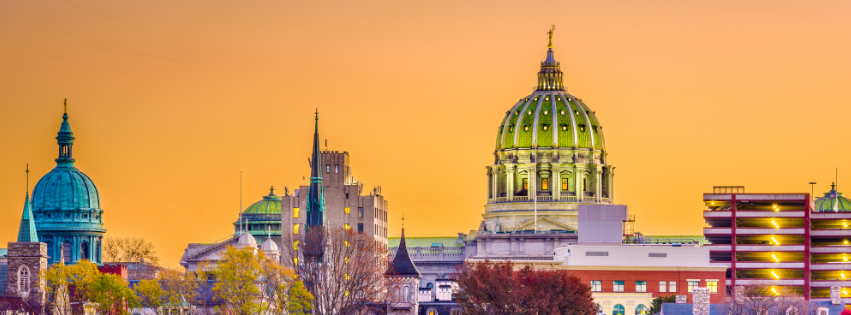 PA Capitol Building in Harrisburg