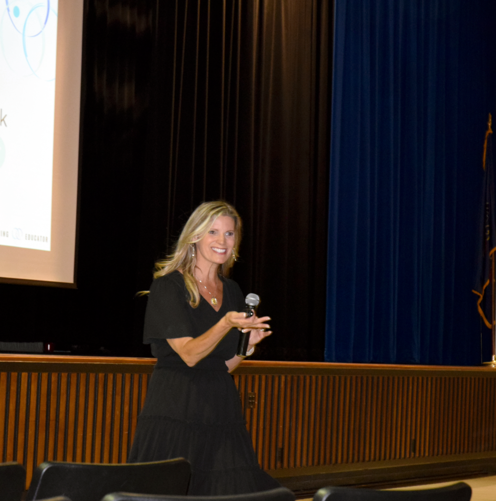 Guest speaker, Charle Peck