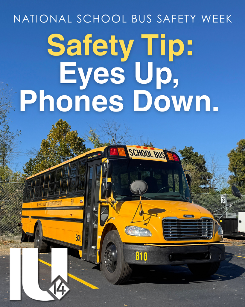 National School Bus Safety Week: Eyes Up, Phones Down