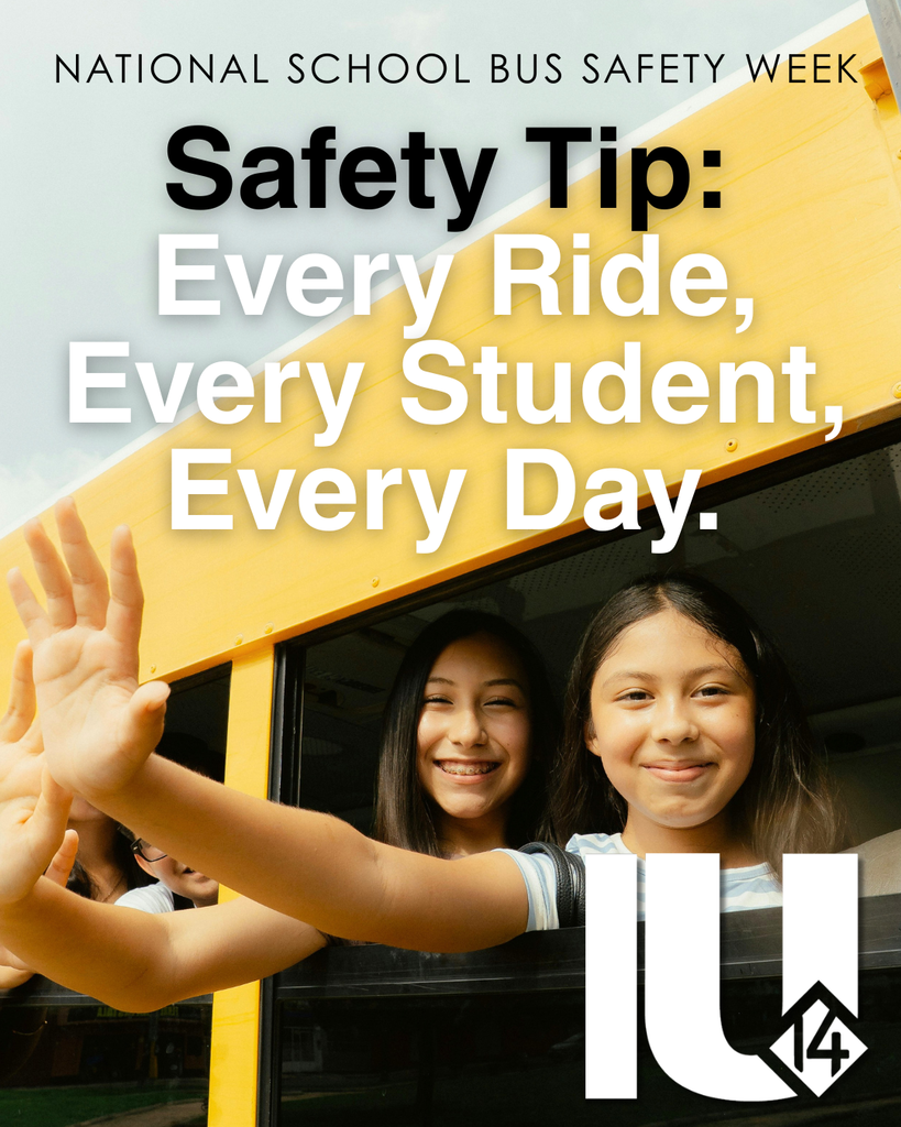 National School Bus Safety Week Tip: Every Ride, Every Ride, Every Day. 